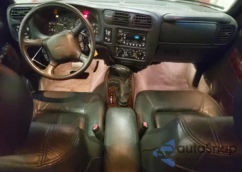 2000 Oldsmobile Bravada из США, поврежденный, VIN 1GHDT13W0Y2144348